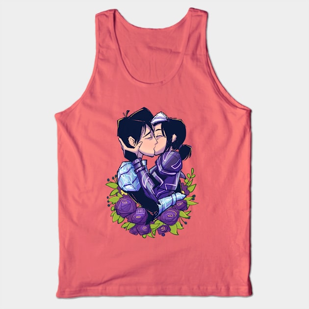 Jim Lake Jr/Claire Nuñez (Jlaire) Kiss Tank Top by inhonoredglory